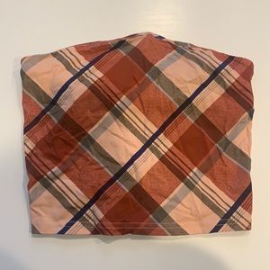 Urban Outfitters Argyle Crop Top